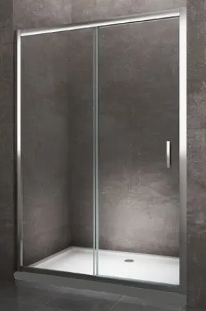 DUŞAKABİN 6mm CAM 1 SABİT 1 ÇALIŞIR 161-170 cm H:190cm