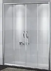 DUŞAKABİN 6mm CAM 2 SABİT 2 ÇALIŞIR 181-200 cm H:190cm