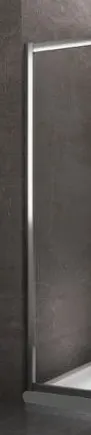 DUŞAKABİN 6mm CAM YAN PANEL 21-40 cm H:190cm - ŞEFFAF
