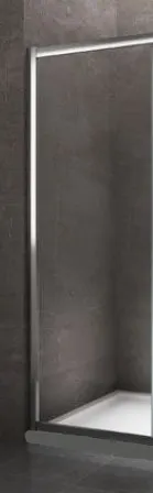 DUŞAKABİN 6mm CAM YAN PANEL 81-100 cm H:190cm - ŞEFFAF