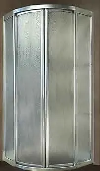 DUŞAKABİN MİKA OVAL 90X90 cm H:180cm