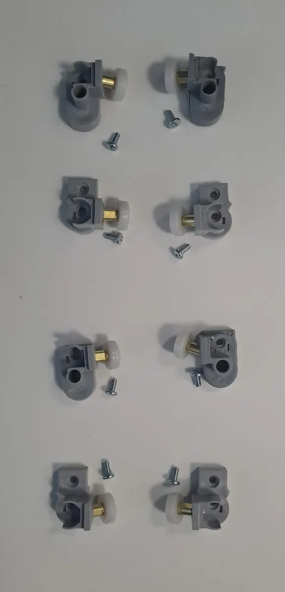 DUŞA KABİN TEKERİ - DÜZ 2+2 MİKA KABİN TEKERİ 8 Li TAKIM