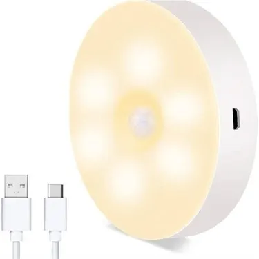 Sensörlü LED Lamba Şarjlı Mıknatıslı Yapışkanlı Alk-3006