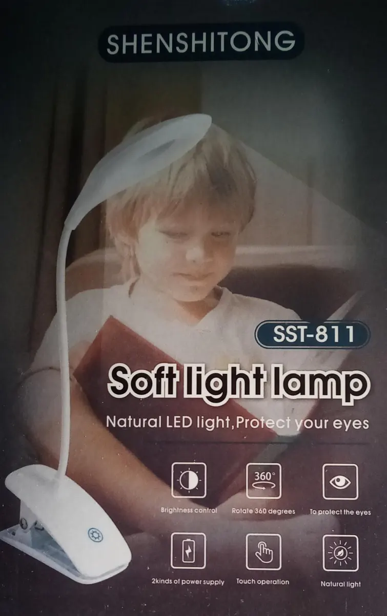 Bzd-574 Şarjlı Kışkaçlı Dokunmatik LED MASA Lambası