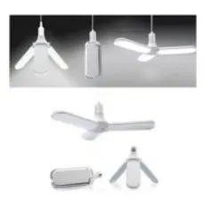 İtalyano Pervane 3 Kanat Katlanır LED Ampul 45 W 7000K Beyaz IŞIK E27 DUY 6