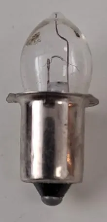 7,2 VOLT 0.5 A Yuvasız & Tırnaksız & DÜZ Işıldak Ampulü 2
