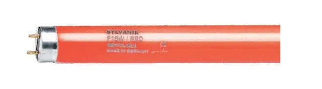 36 W UZUN Flouresan Lamba - Ampul Kırmızı ( 120 CM )