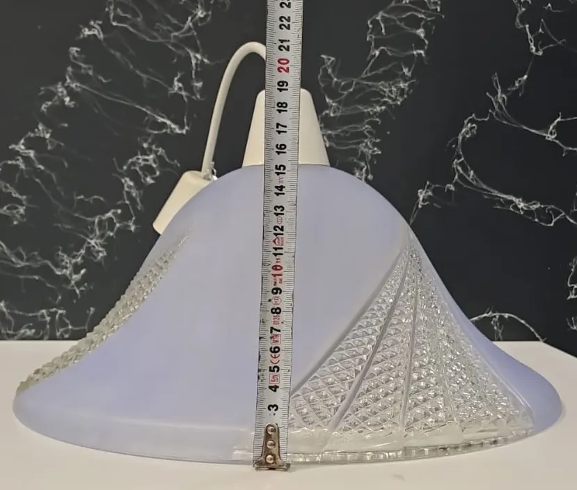 RENKLİ CAM AVİZE ( çap : 39cm )
