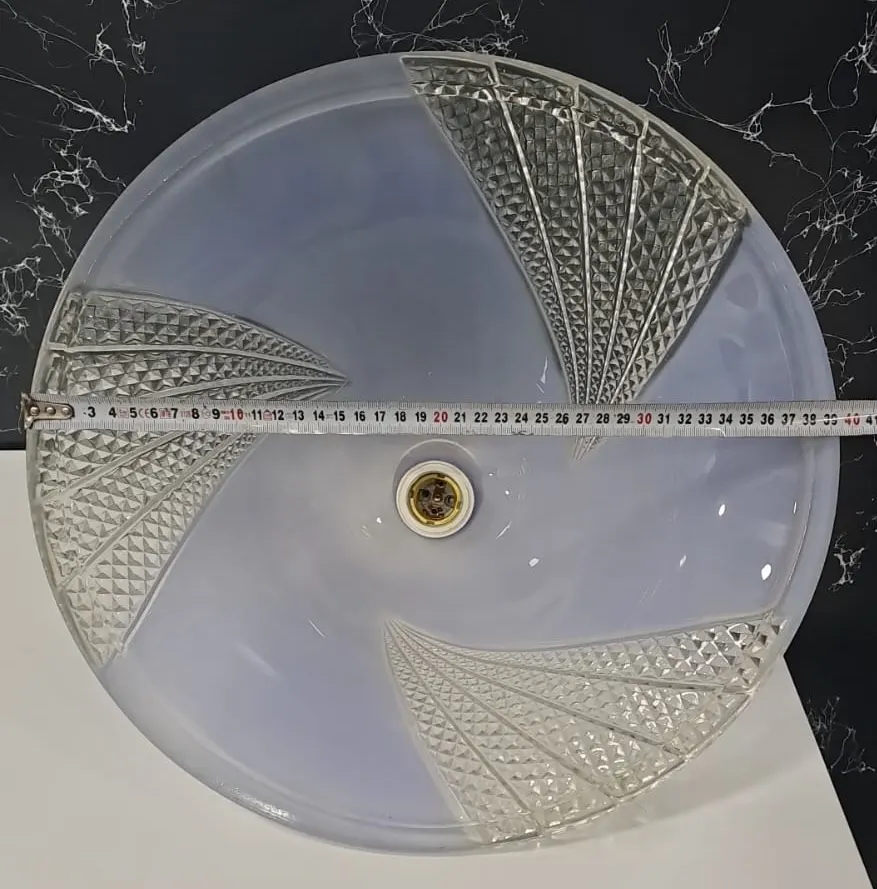 RENKLİ CAM AVİZE ( çap : 39cm ) 4