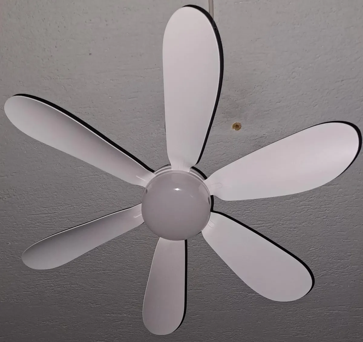 Detachable FAN Light Kumandalı 6 Kanat Pervane LED Ampul 3 RENK IŞIK MODU 24W E27 DUY 11