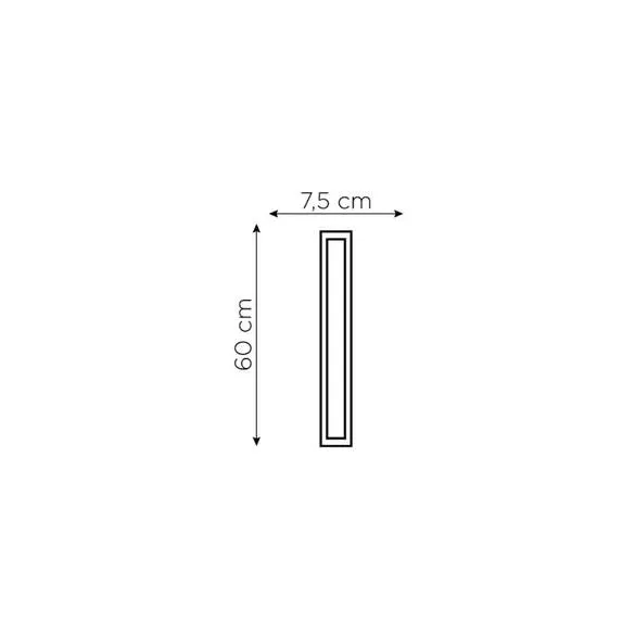 ZMR LED BANT Armatür Yatay 18W 60CM Beyaz IŞIK 1440LM 3