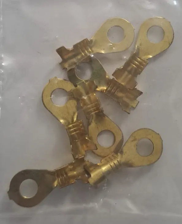 SARI KABLO PABUÇ HALKA (Tks-4 (M4) halka tip terminaller ) 4.2mm - 7 adet 2
