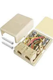 Rj-11 - 2 Çıkışlı Telefon HAT Çoğaltıcı Aparat 2 Lİ - Telefon HAT Çoğaltıcı 2 Çıkışlı 2