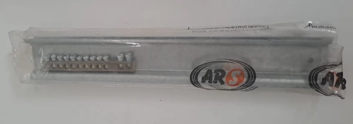 Otomat Sigorta RAYI 22CM ( 2 ADET RAY VE 12 Delik Klamensi Dahil )