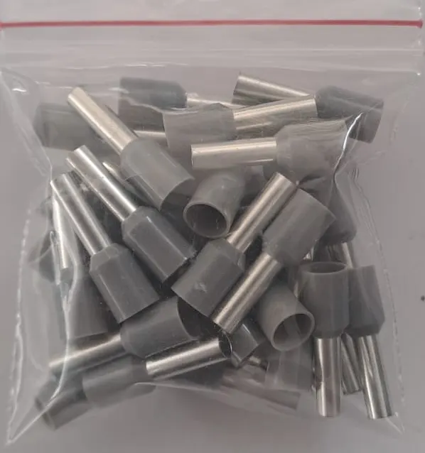 2,5 mm KABLO YÜZÜĞÜ İZOLELİ (40ADET) GRİ 2