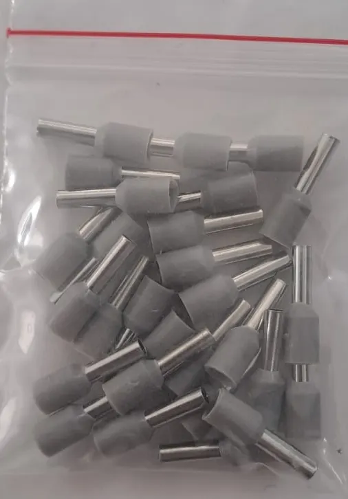 2 mm KABLO YÜZÜĞÜ İZOLELİ (28ADET) GRİ 2