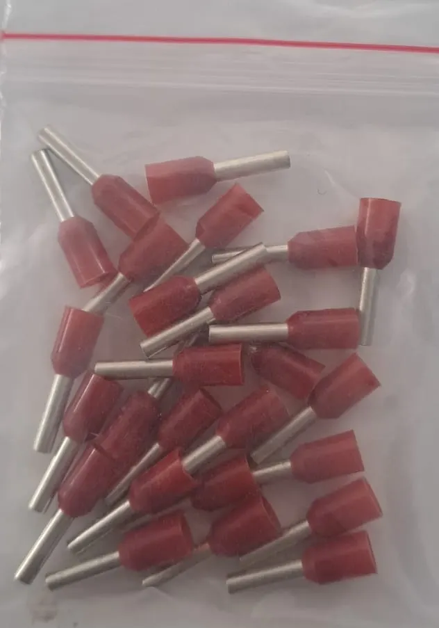 1,5 mm KABLO YÜZÜĞÜ İZOLELİ (26ADET) KIRMIZI 2