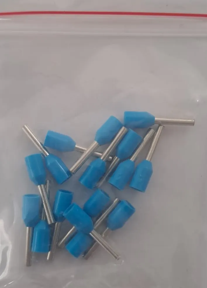 1 mm KABLO YÜZÜĞÜ İZOLELİ (16ADET) MAVİ 2