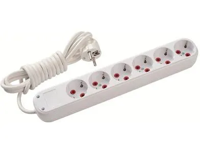 6 LI 5 Metre Topraklı GRUP PRİZ (asgrup)