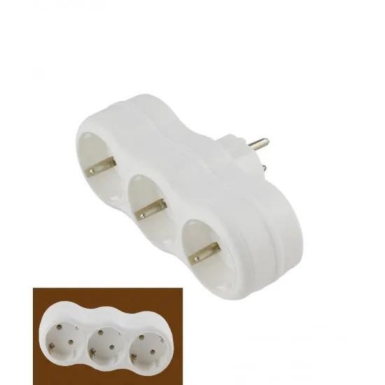 3 LÜ PRİZ DÜZ Golyat Asl-509