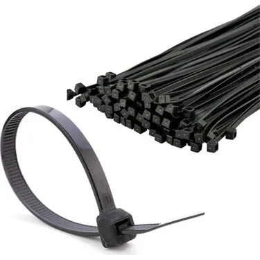 MADE KABLO BAĞI 3,6X250 mm SİYAH 100 LÜ