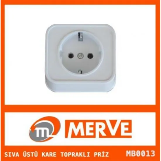 Merve SIVA ÜSTÜ Topraklı PRİZ