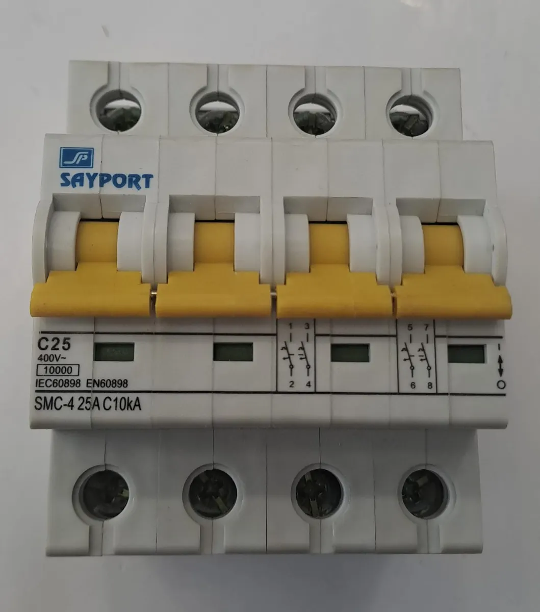 SAYPORT SMC-4X25A 10kA C25 GRUP SİGORTA