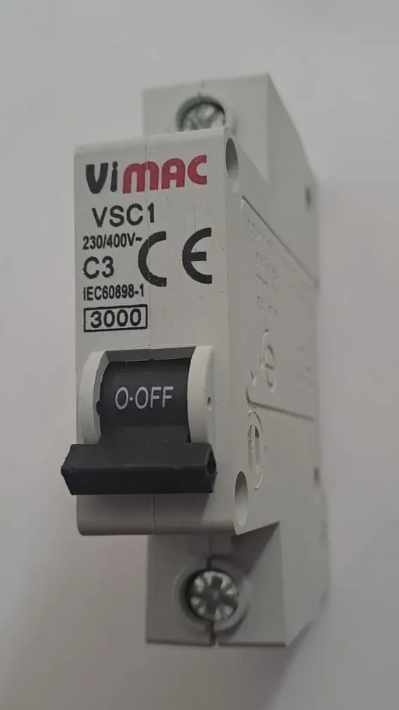 Vimac 3 Amper 3000KA C3 Otomat Sigorta