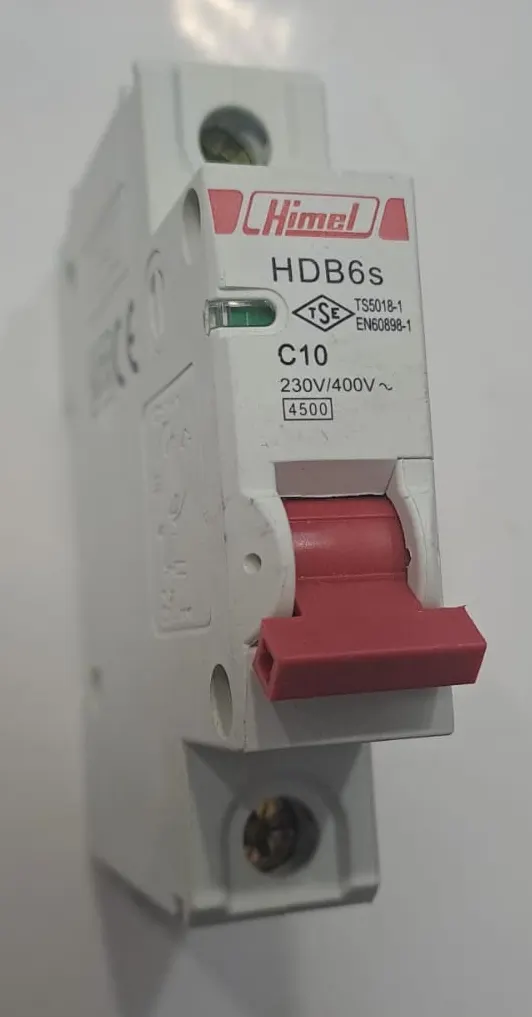 Himel 10 Amper C10 Otomat Sigorta