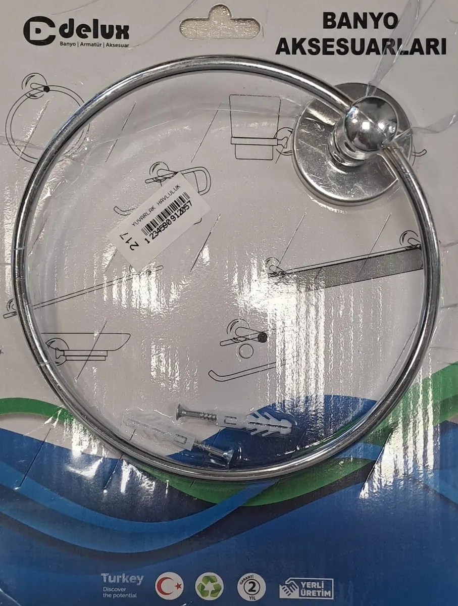 KROM Yuvarlak Havluluk - Vakumlu Ambalaj