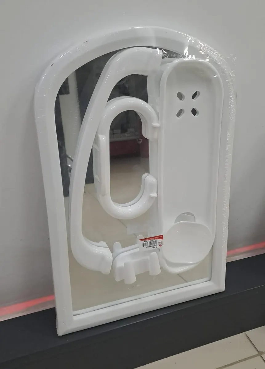 VİP PLASTİK AYNA SETİ 5 PARÇA KÜÇÜK ( 29,5 cm x 44 cm ) 2