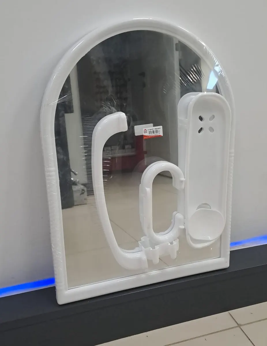 VİP PLASTİK AYNA SETİ 5 PARÇA BÜYÜK ( 40 cm x 53,5 cm ) 2
