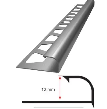 FAYANS ÇITASI DIŞ KÖŞE - 12 mm MAT