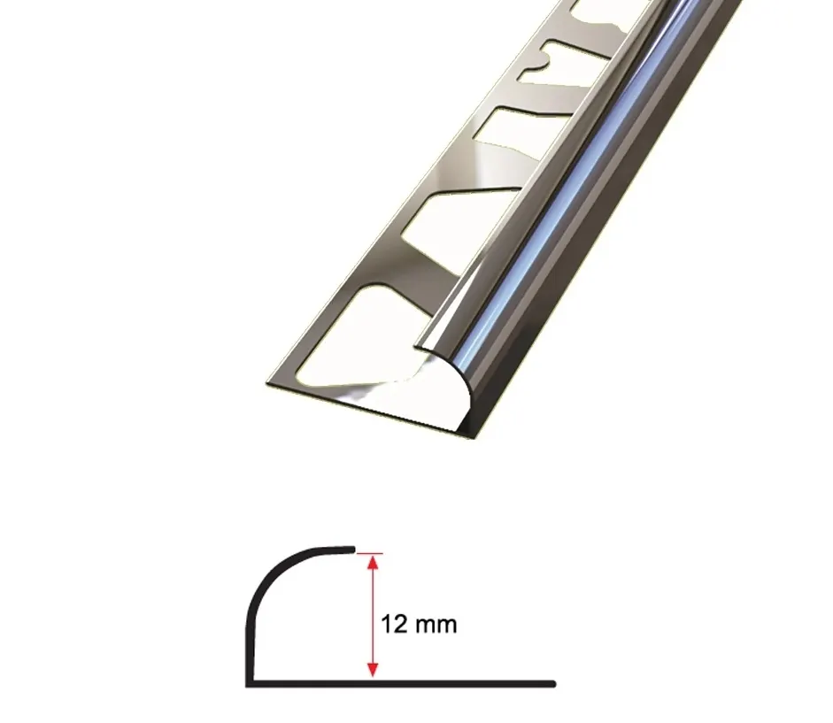 FAYANS ÇITASI DIŞ KÖŞE - 12 mm PARLAK