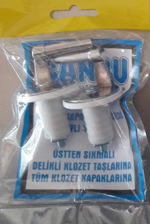 Klozet Kapak Vidası - Metal Üstten Sıkma - İyisi 2