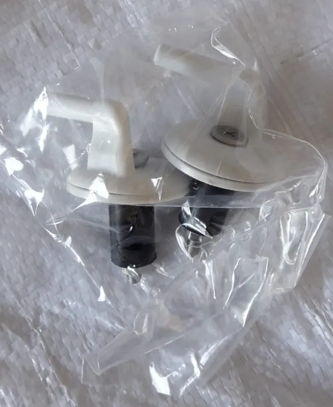 Klozet Kapak Vidası - Plastik Üstten Sıkmalı 2