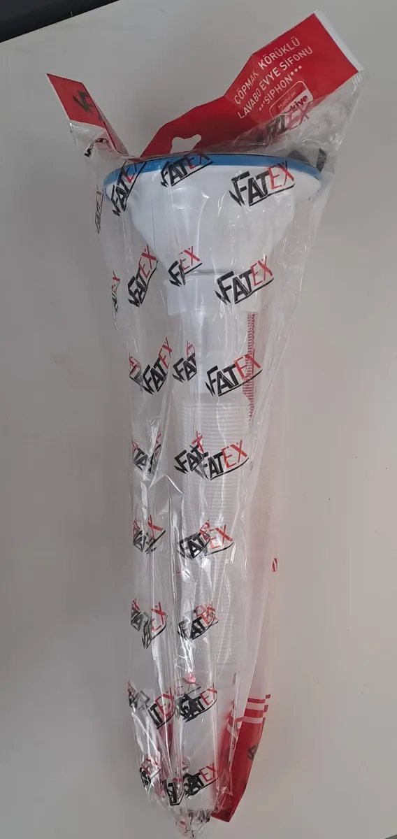 Fatex LÜX ÇÖP MAK Körüklü Sifon 110 / Ø 32 LİK Çıkışlı - Metal Bilyalı ( F-104-15 ) 2