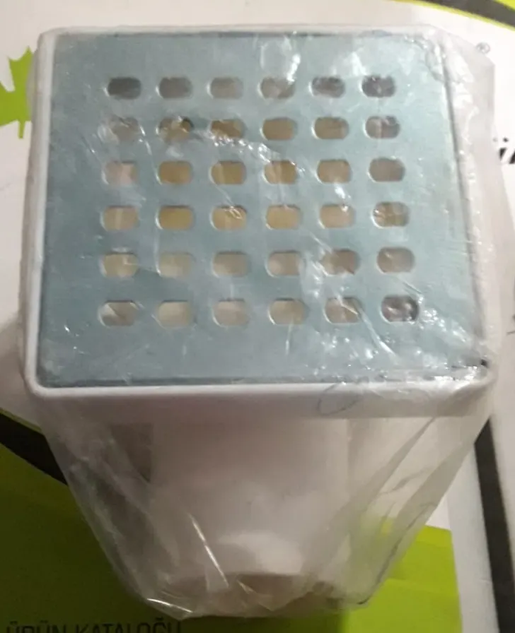 KROM YER Sifonu Plastik Çerçeve (erçağ)