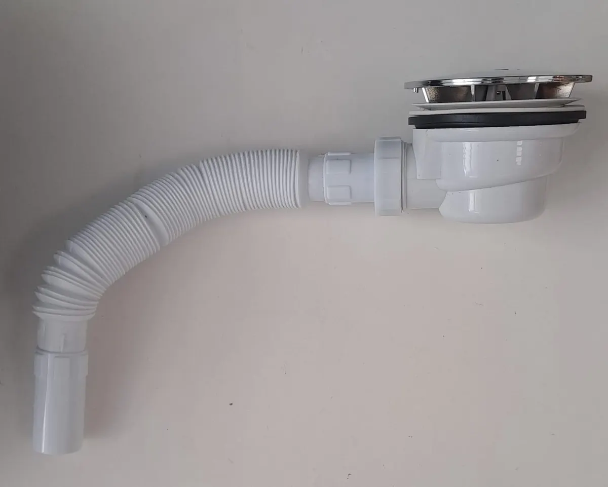 KROM DUŞ Trobleni 120 LİK Taslı Körüklü Ø 32 LİK Çıkışlı ( ASET ) 3