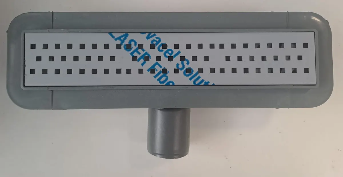 DUŞ KANALI ETEKLİ 30cm X Ø50 DÖNERLİ - EKO