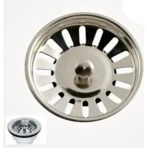 ÇÖP MAK Lavabo Süzgeci Metal Bilyalı