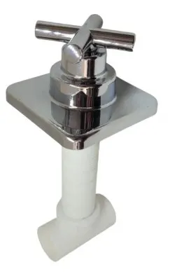 ANKASTRE AÇ KAPA VANA - ARTI PLASTİK KROM VOLAN Ø25x1/2 2