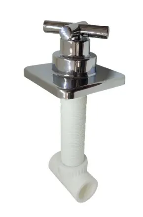 ANKASTRE AÇ KAPA VANA - ARTI PLASTİK KROM VOLAN Ø25x1/2 3