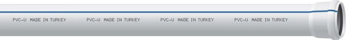 50X2000mm 2,2 PVC-U BORU ( SEDEF )