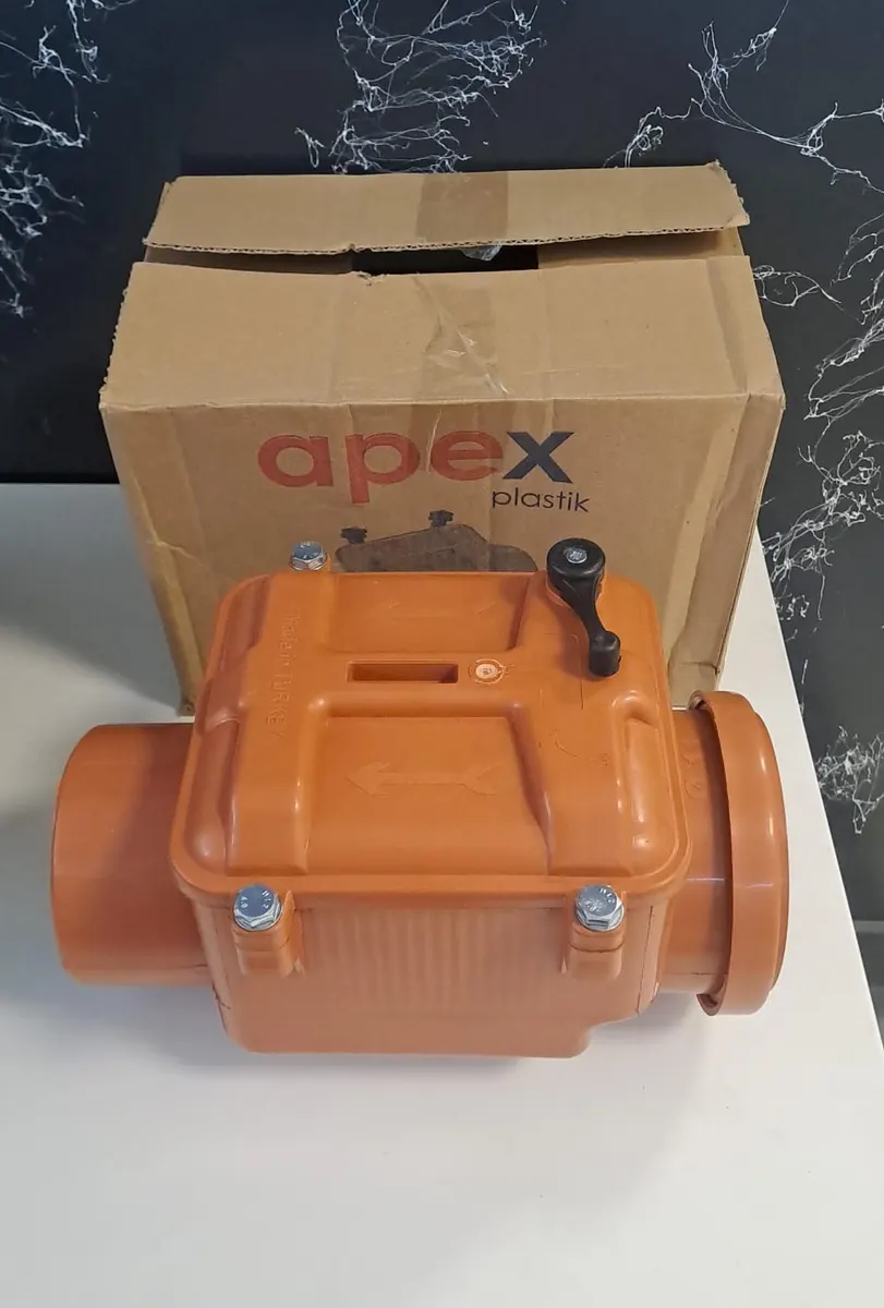PVC Çekvalf Ø125 Kilitli