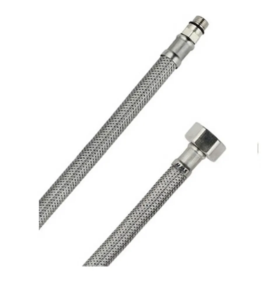 3/8-M10 PASLANMAZ ÇELİK ÖRGÜLÜ BATARYA FLEXİ 40 cm