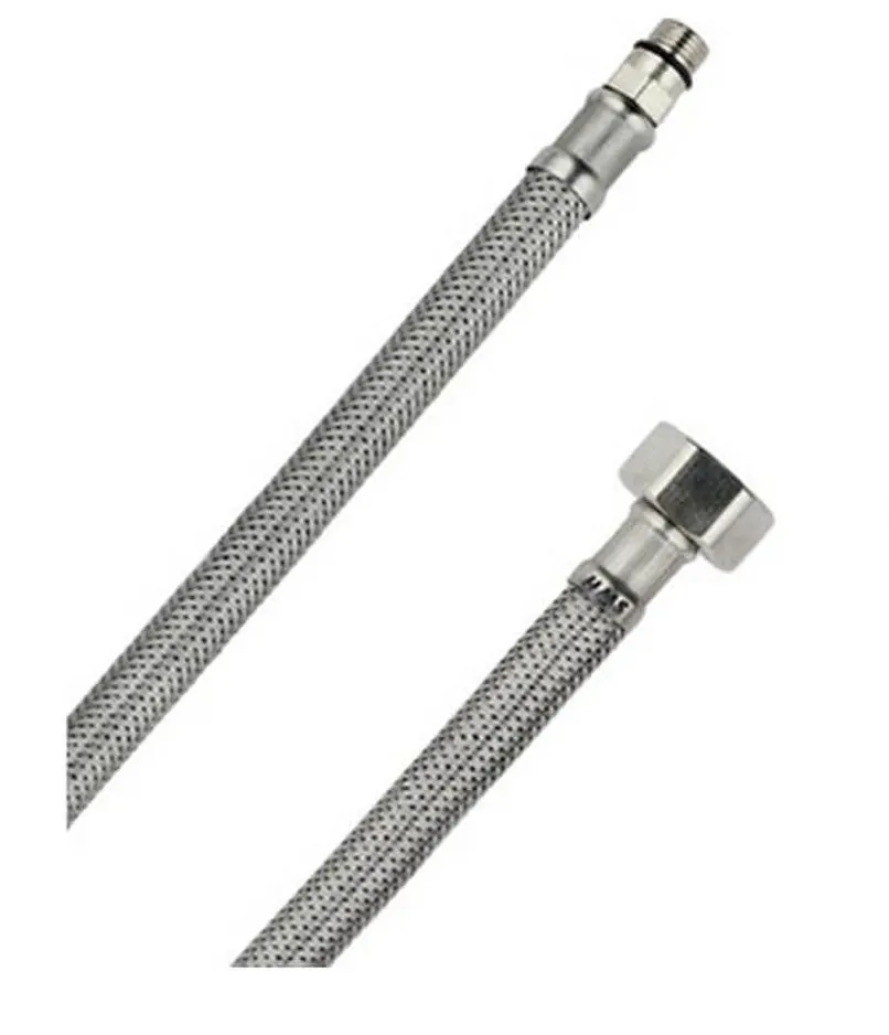3/8-M10 PASLANMAZ ÇELİK ÖRGÜLÜ BATARYA FLEXİ 50 cm