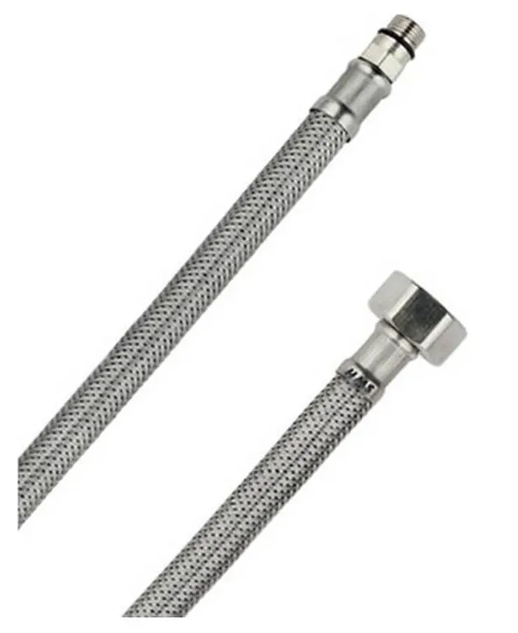 3/8-M10 PASLANMAZ ÇELİK ÖRGÜLÜ BATARYA FLEXİ 70 cm
