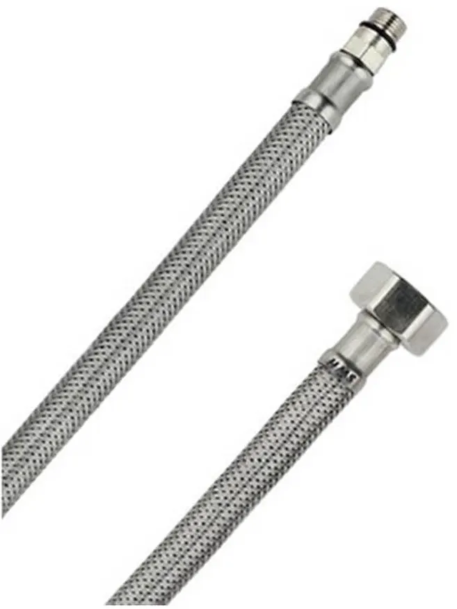 3/8-M10 PASLANMAZ ÇELİK ÖRGÜLÜ BATARYA FLEXİ 100 cm