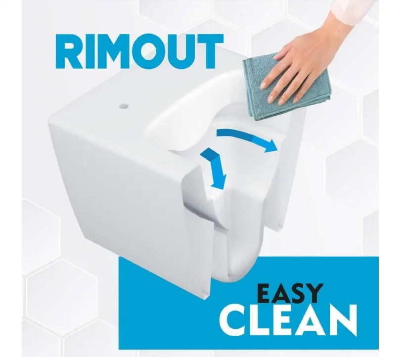 Rondo Rimout Kanalsız ASMA Klozet (giz.mon.) Turavit 3